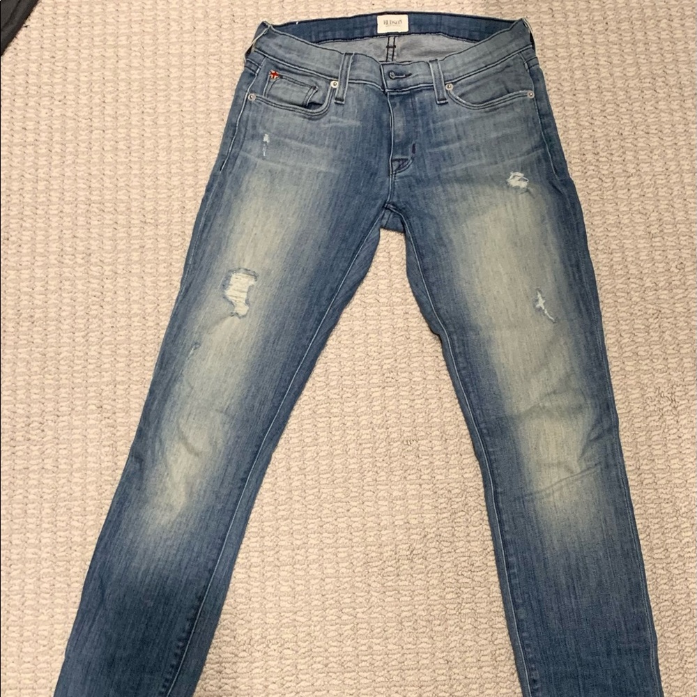 Hudson mid-rise jeans